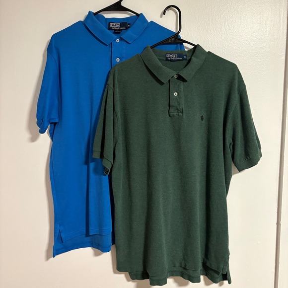 Polo by Ralph Lauren XL Made in USA Cotton Pique Polo Shirts Mens Bundle - Picture 1 of 13